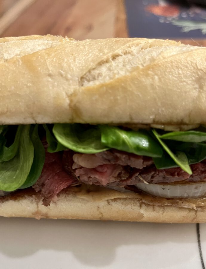 Rib-Eye-Steak Sandwich